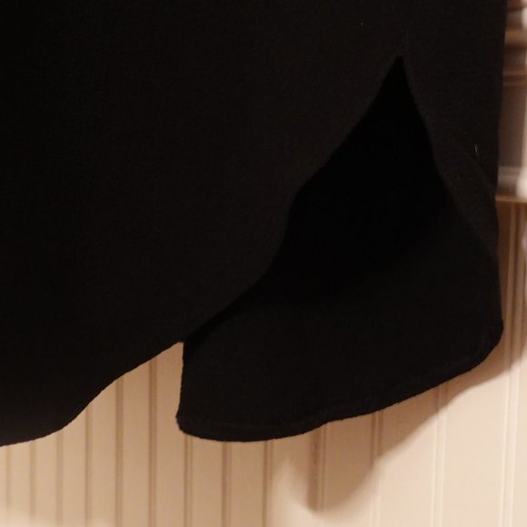 (NWOT) ASOS Curve Black/Cream 3/4 Sleeve Midi Shift Dress 24W - Picture 6 of 10